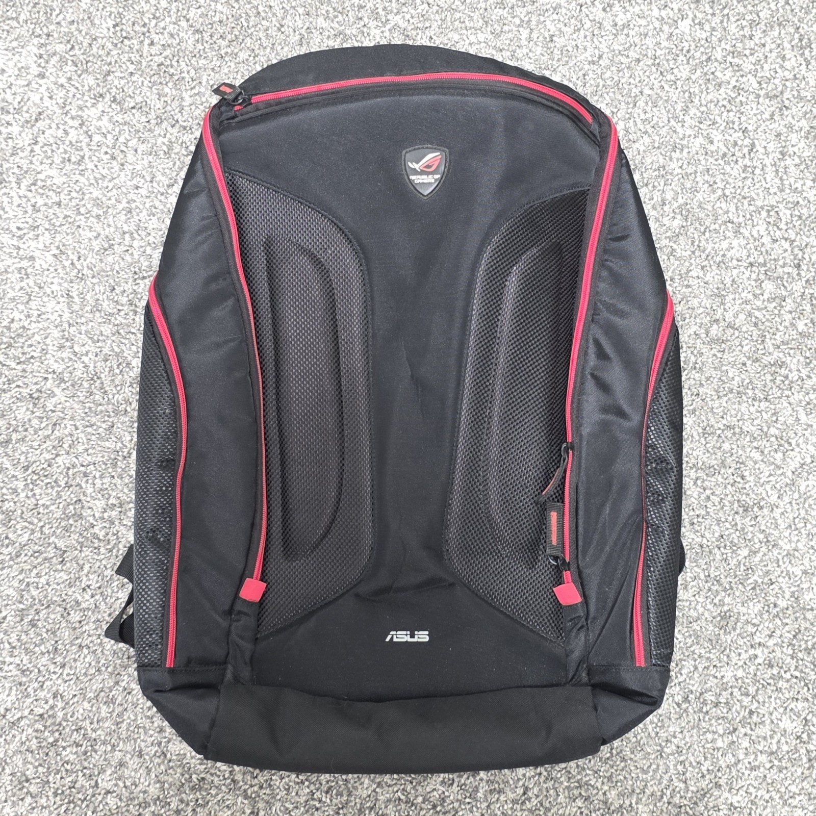 ASUS Republic of Gamers Shuttle II Laptop Backpack Nomad School Work Gaming ROG