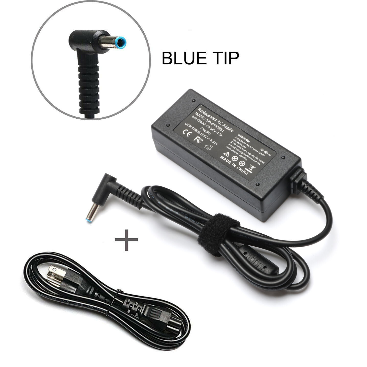 45W Power Supply Adapter Charger for HP TPN-LA15 Laptop 19.5V 2.31A