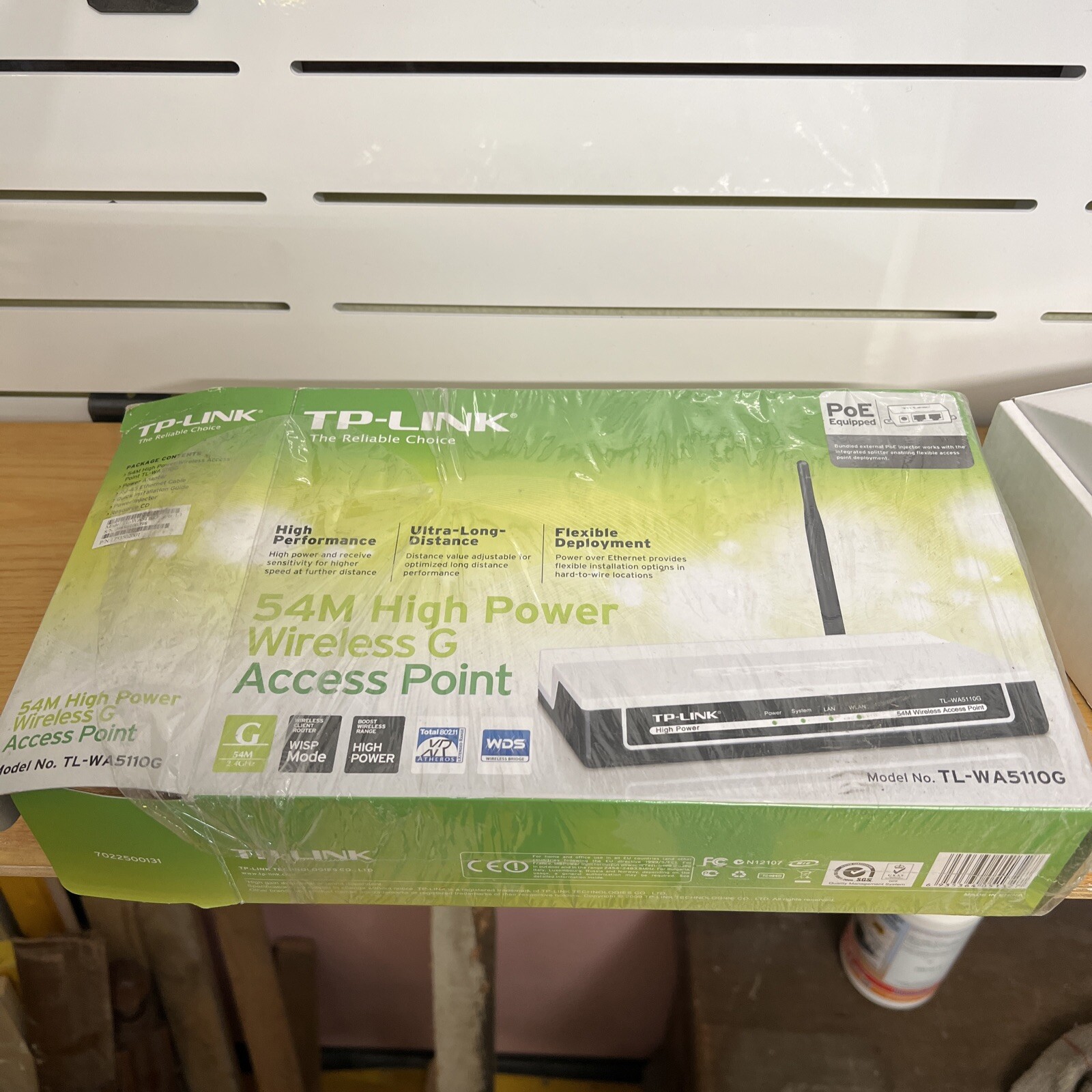 Access Point TP -link TL-wa5110g With Poe Adapter