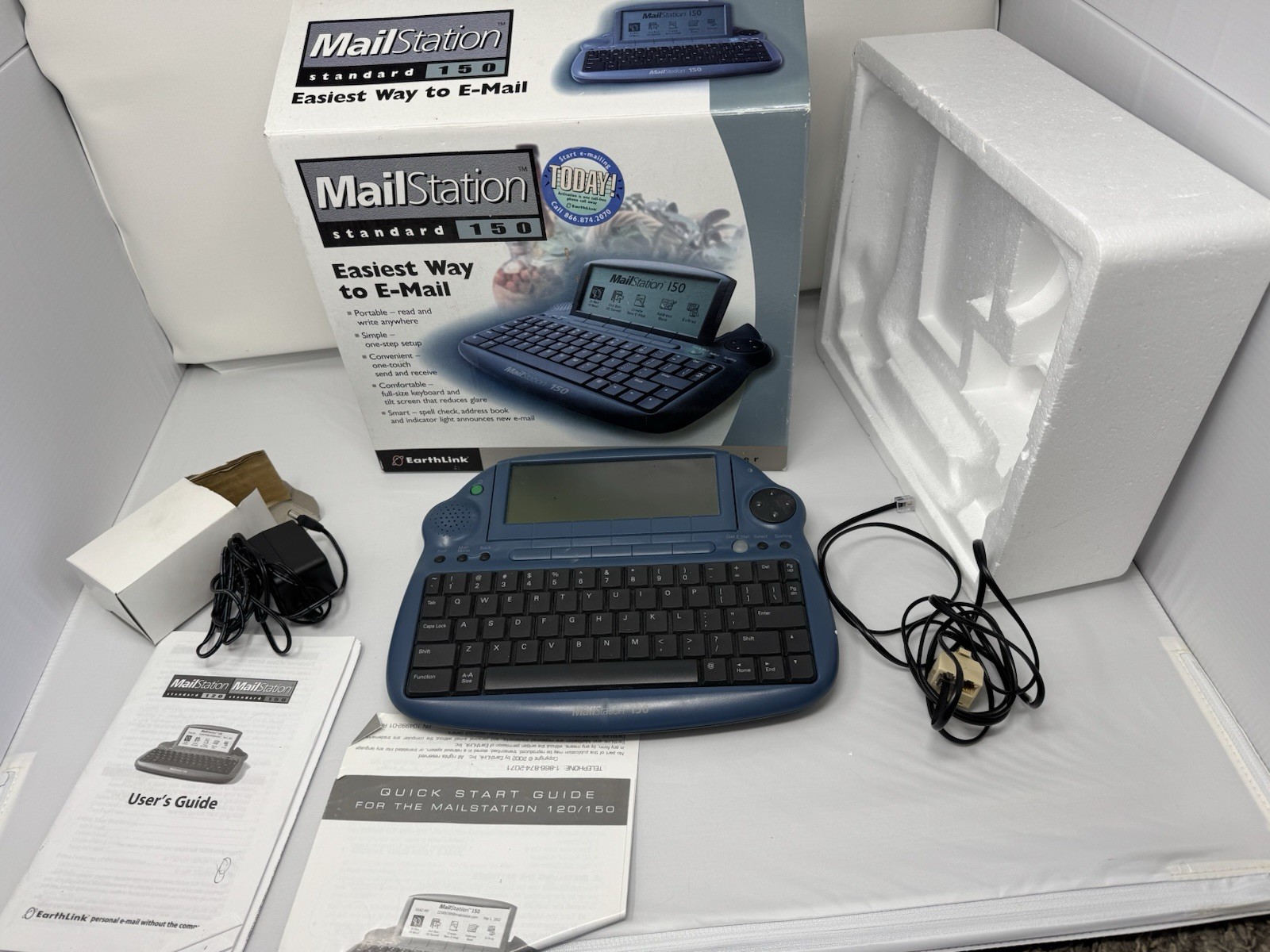 Earthlink Mail Station standard 150-retro tech-email-vintage technology