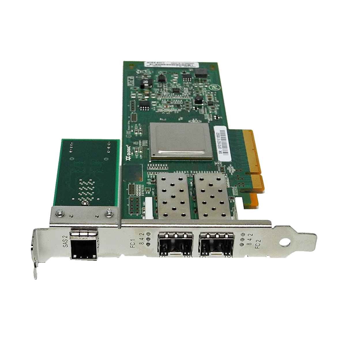 QLogic QLE2562-WB Dual Port 8Gb FC Server Adapter PX2810403-43 J + SAS Expander