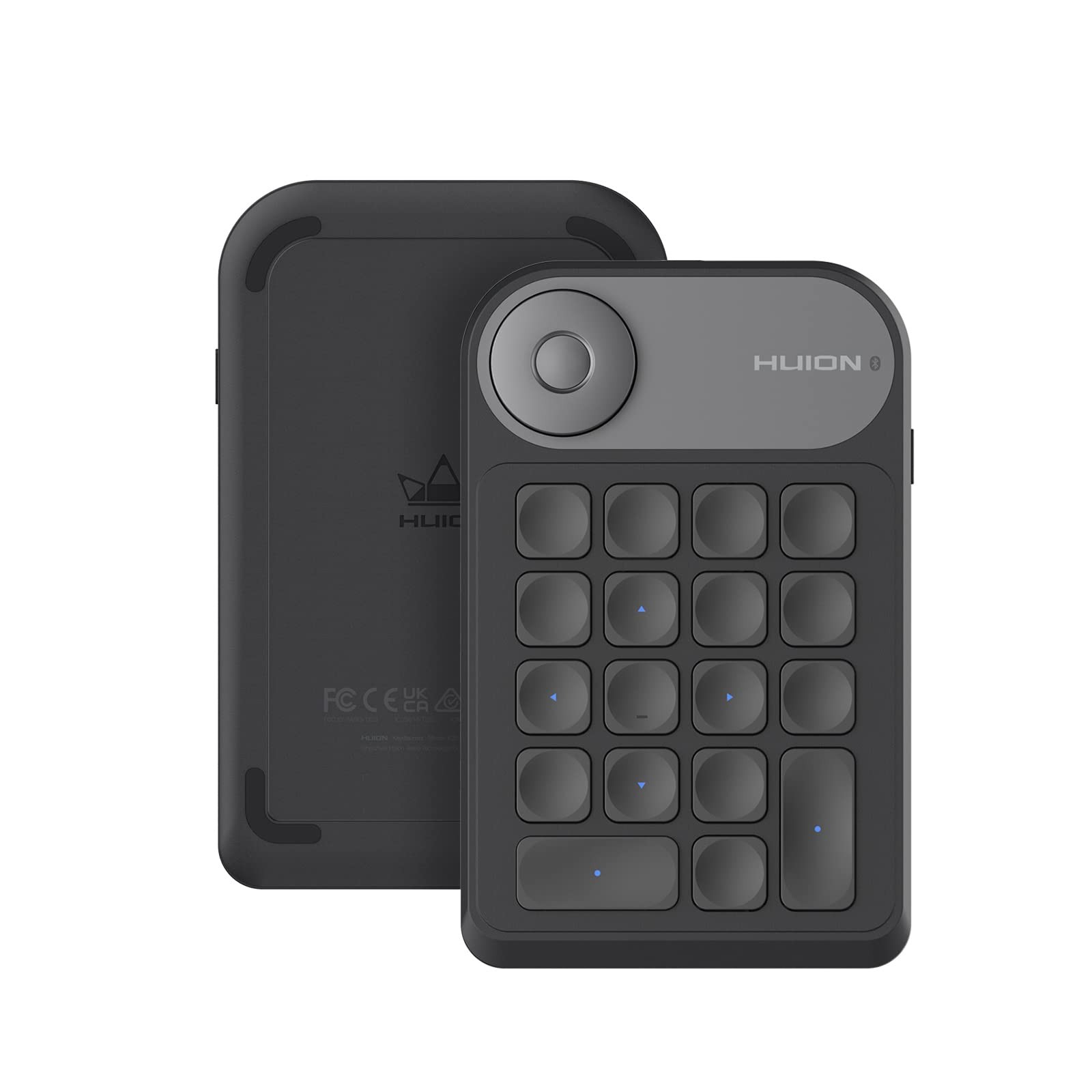 Keydial Mini Bluetooth Programmable Keypad with Dial 18 Shortcut Keys
