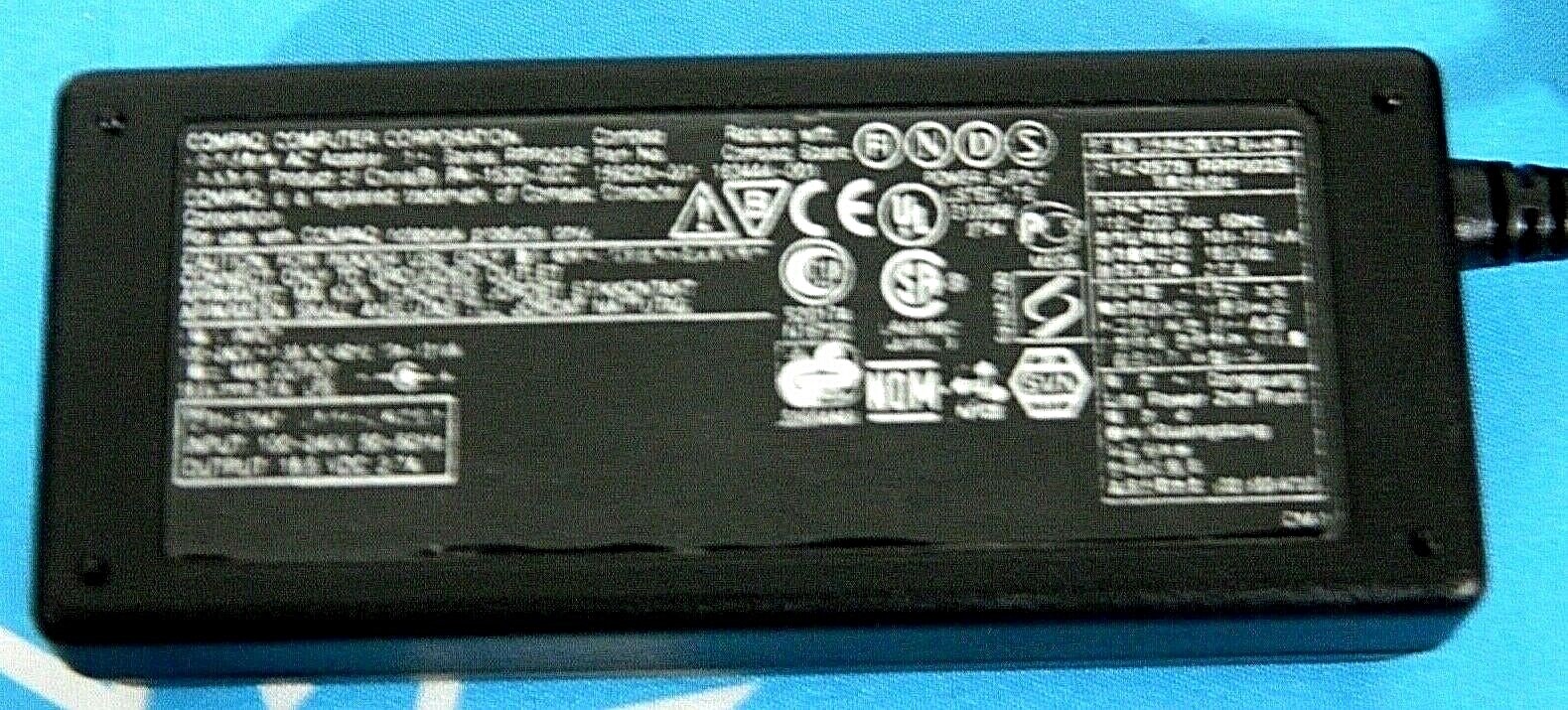 Compaq AC Adapter 159224-001 163444-001 Max Output 18.5V  2.7A 