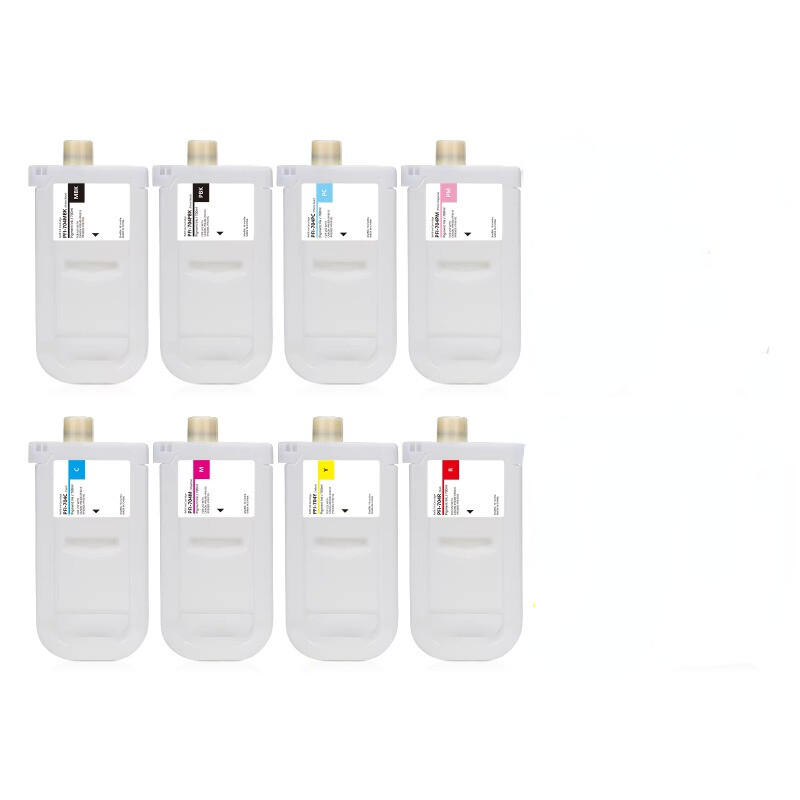 8PCS/Set 700ML PFI-704 Compatible Empty Ink Cartridge for Canon iPF 8300S/8310S