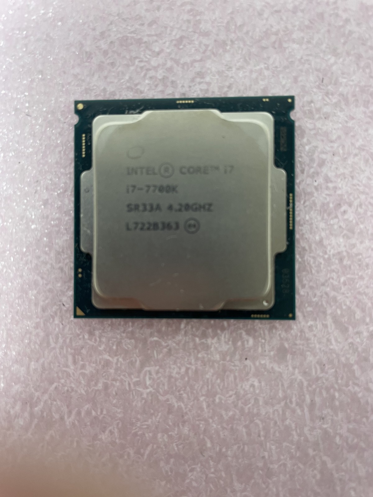 Intel CPU i7-7700K 4.20GHz Processor SR33A