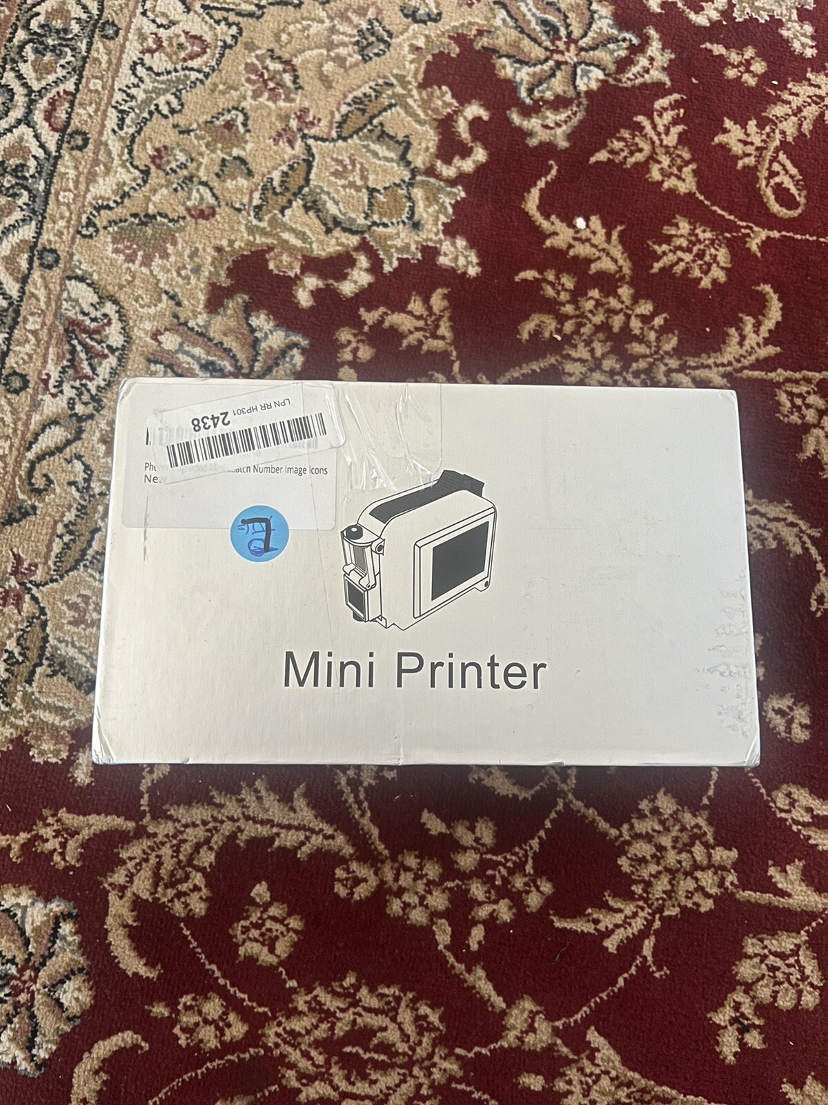 Mini Printer Model Number PC11 Plus. No Cartridges included.