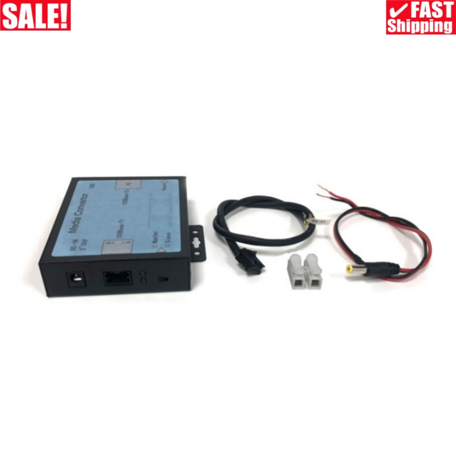 100BASE-T1 Media Converter 100Mbps Automotive Ethernet Converter 15m/49.2ft
