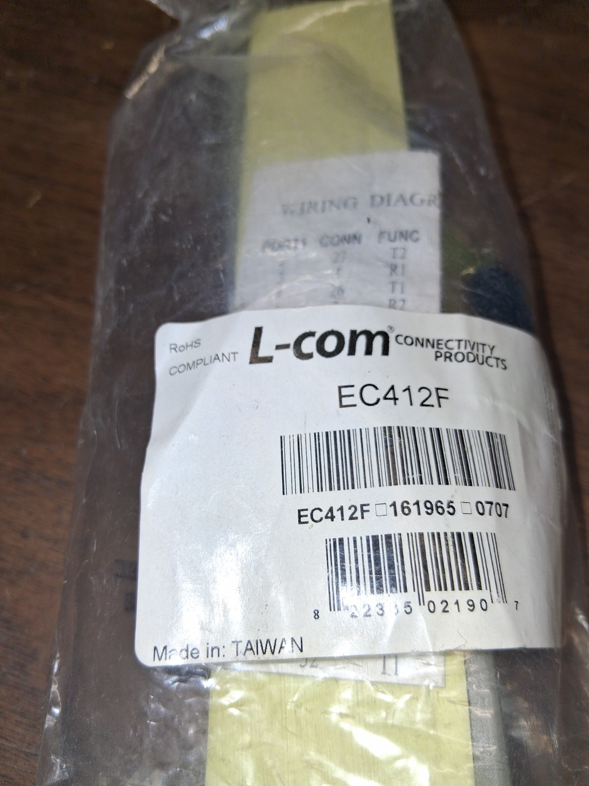 Telecom L-com EC412F Telephone split 12 jack