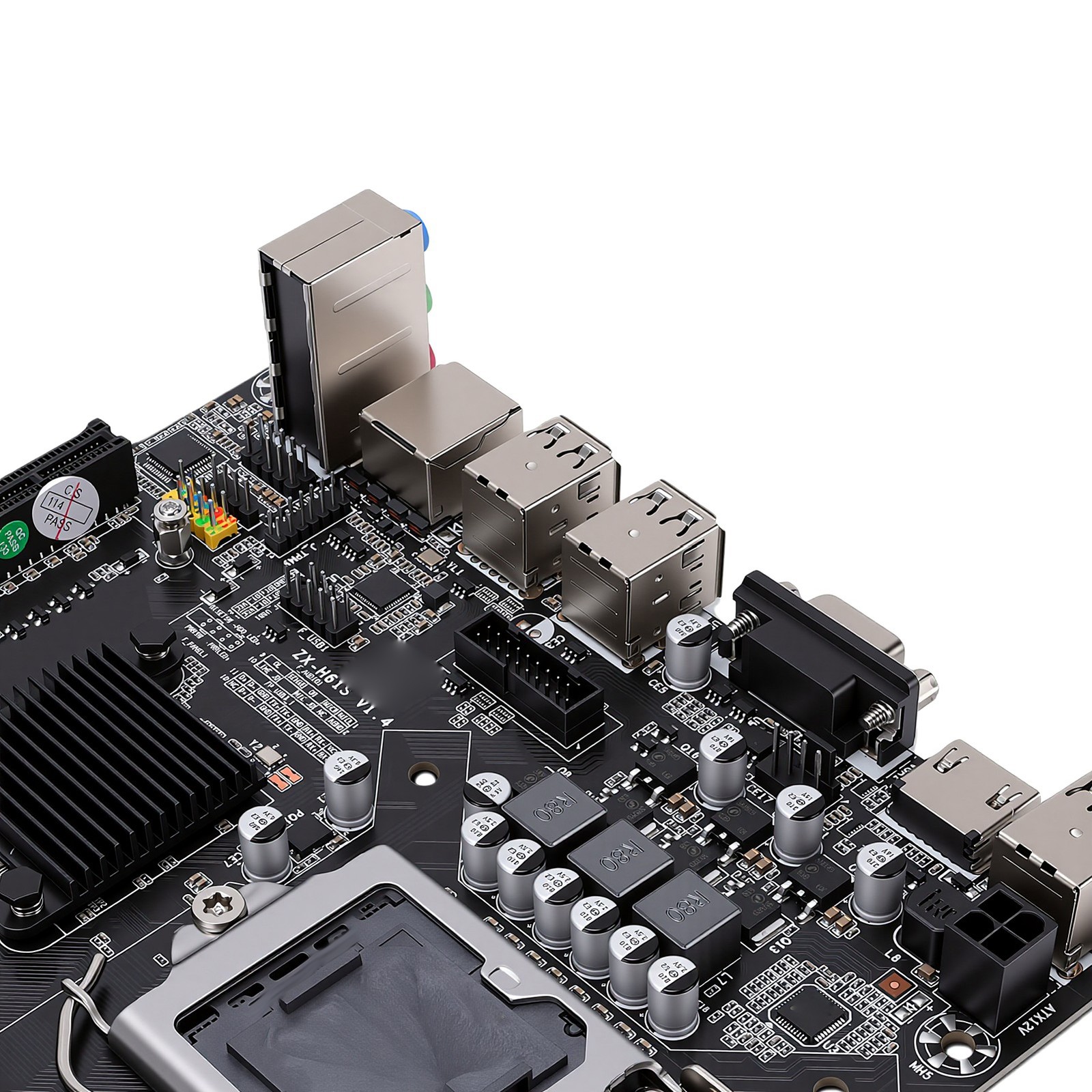 H61S Gaming Motherboard LGA 1155 Dual Channel DDR3 M.2 Nvme Serial ATA3.0 6 LLTS