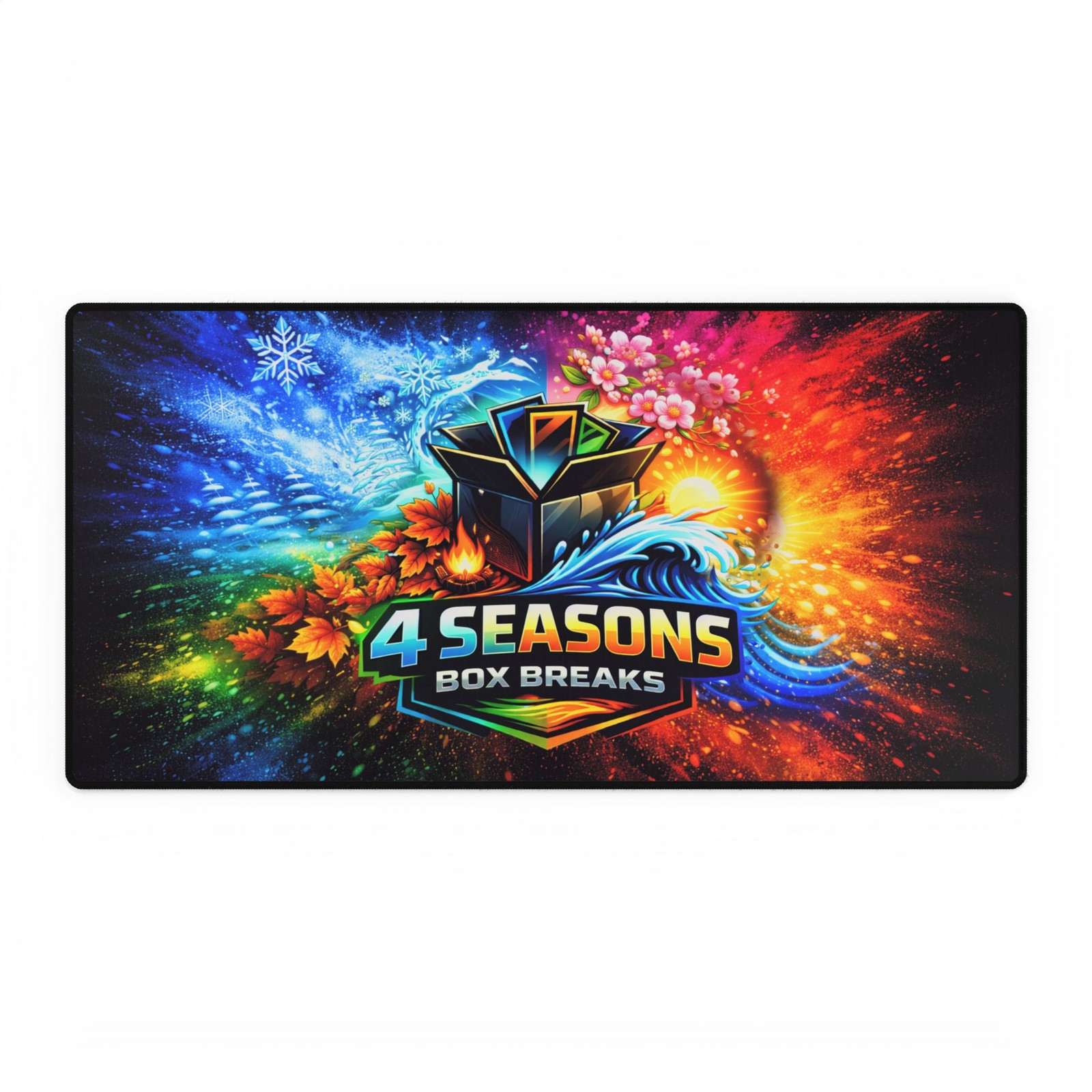 Colorblast Custom Break Mat Mousepad Sports Card Breaks Trading Card Livestream 