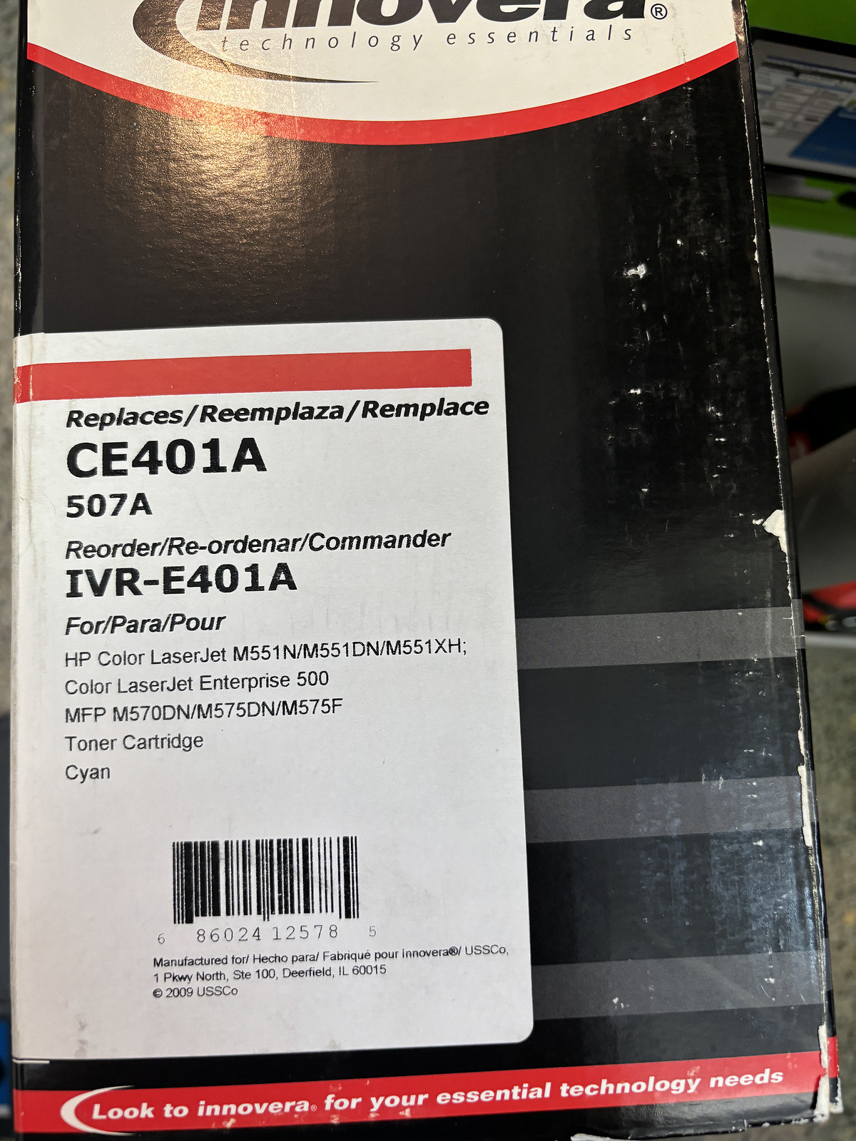 Innovera CE401A IVR-E401A Cyan