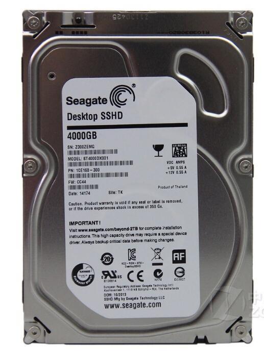 Seagate Desktop SSHD 4TB 64MB Cache SATA 6.0 ST4000DX001 Seagate 4TB Desktop