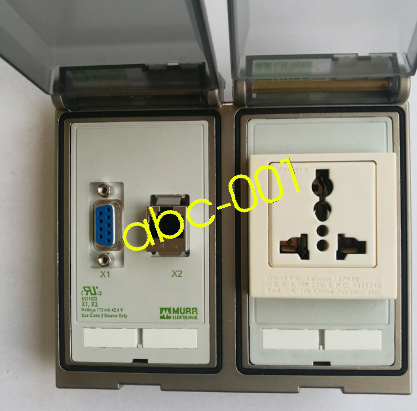 1PCS New Murr 4000-68223-0000000 Panel Interface Plug(outer shell + inner core)