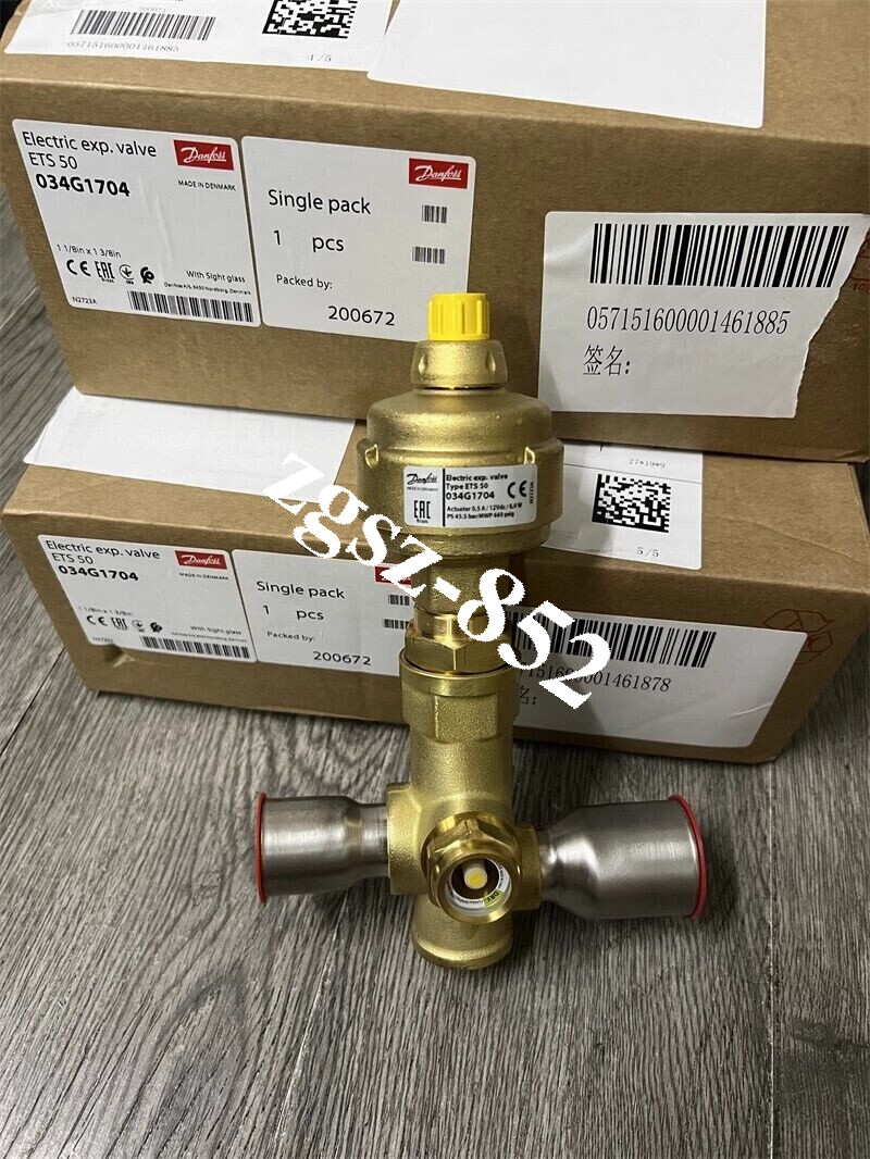 1pcs New Danfoss Electronic Expansion Valve ETS50 034G1704 28*35 FedEx DHL