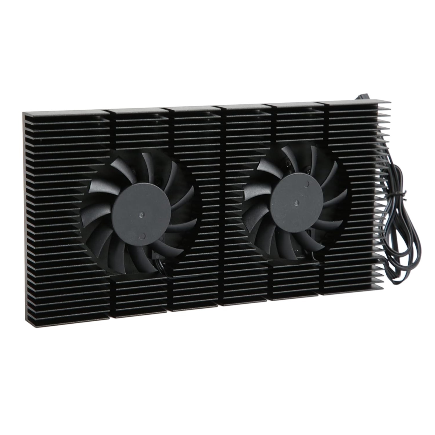 Vertical Mount GPU Cooling Solution: Aluminum Radiator for 3090 3080 3070 Cards