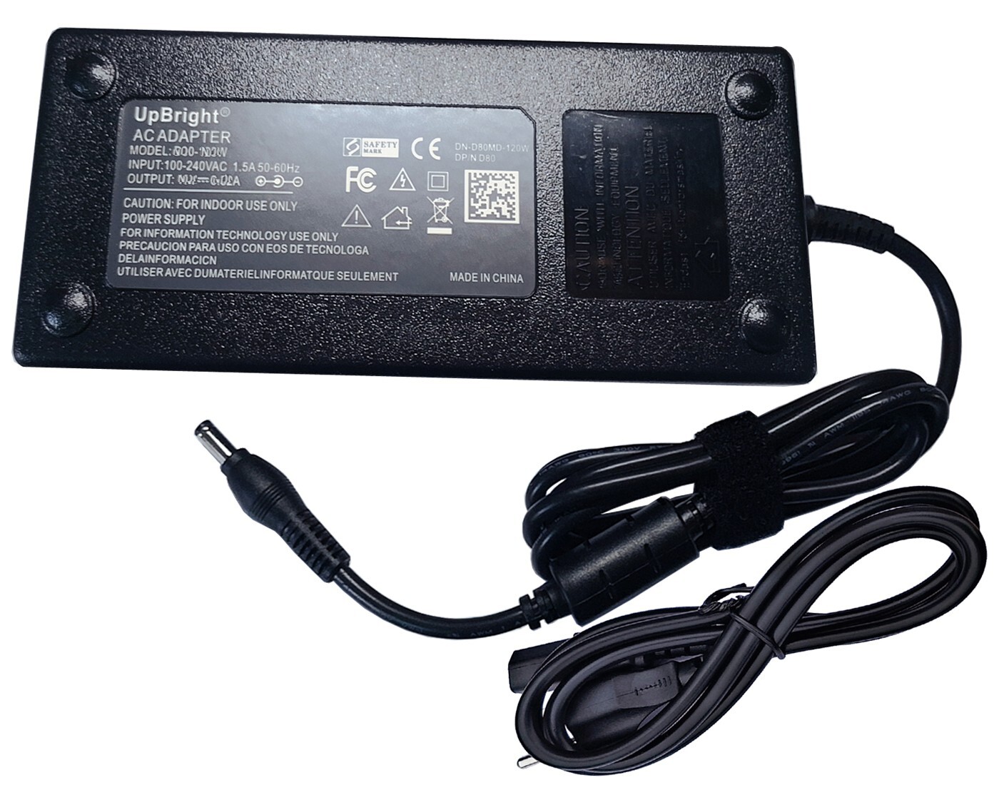 AC Adapter For Intel NUC 12 Pro NUC12WSKi5 NUC12WSKi7 NUC12WSKv5 NUC12WSKv7 PC