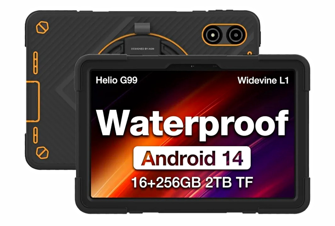 PAD P2 Active Rugged Waterproof Tablet Android 14 11" 16GB 256GB Helio G99 4G