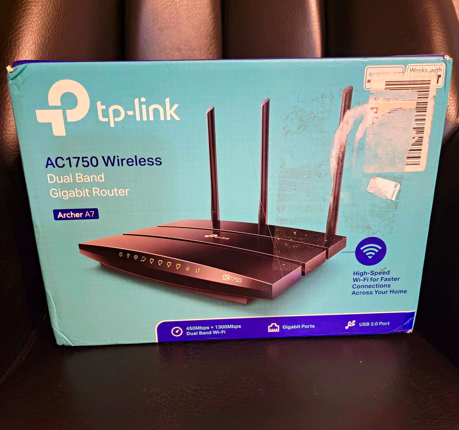 TP-LINK Archer A7 AC1750 Dual-Band Gigabit Router New Open Box