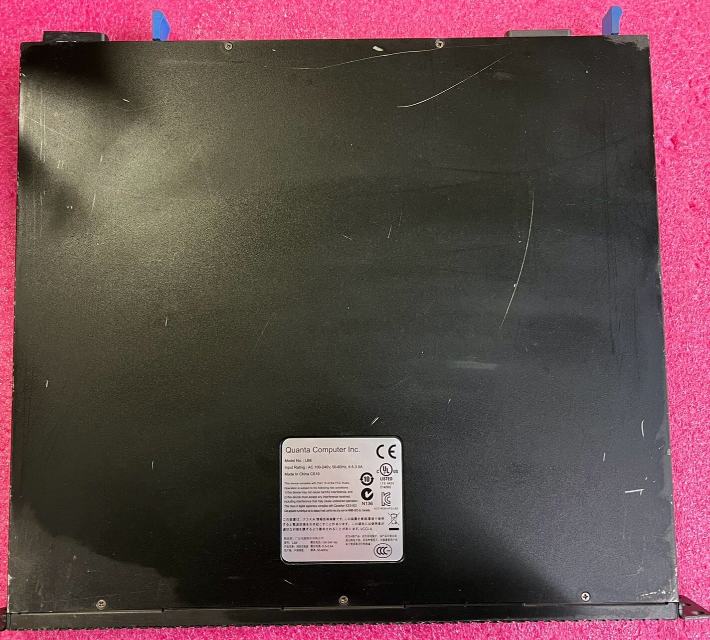 Quanta Computer LB8 48-Port 10GBE SFP Managed Network Switch Rack Mountable