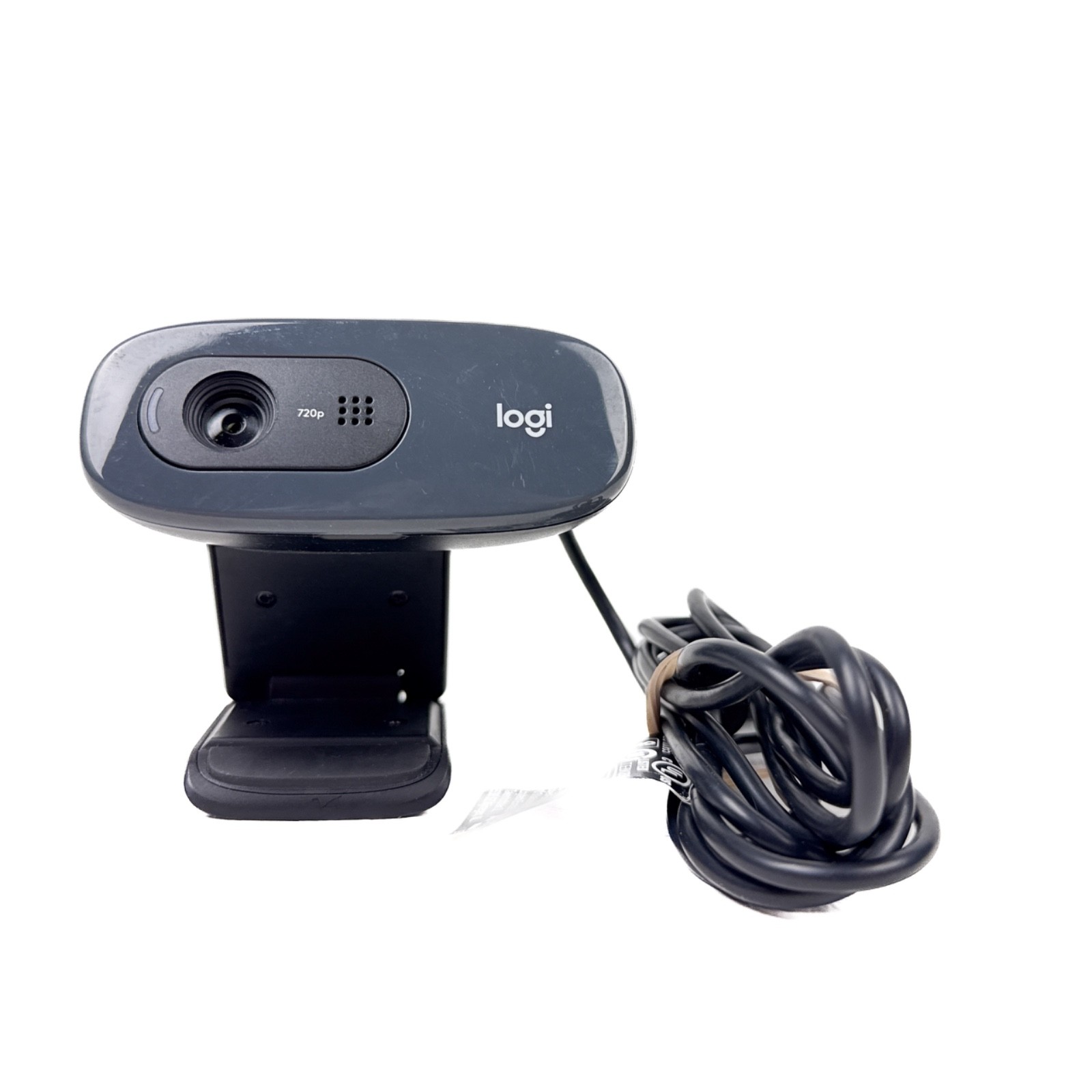 TESTED - Logitech HD Webcam 720p logi V-U0018 Built In Microphone USB PC Camera