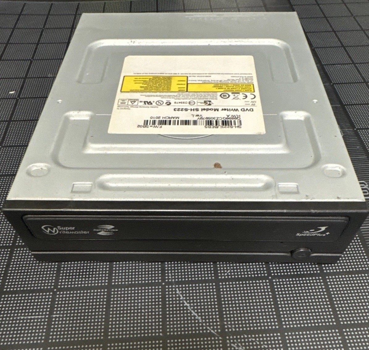 Toshiba Samsung Super Writemaster DVD Writer Model SH-S223 SpeedPlus