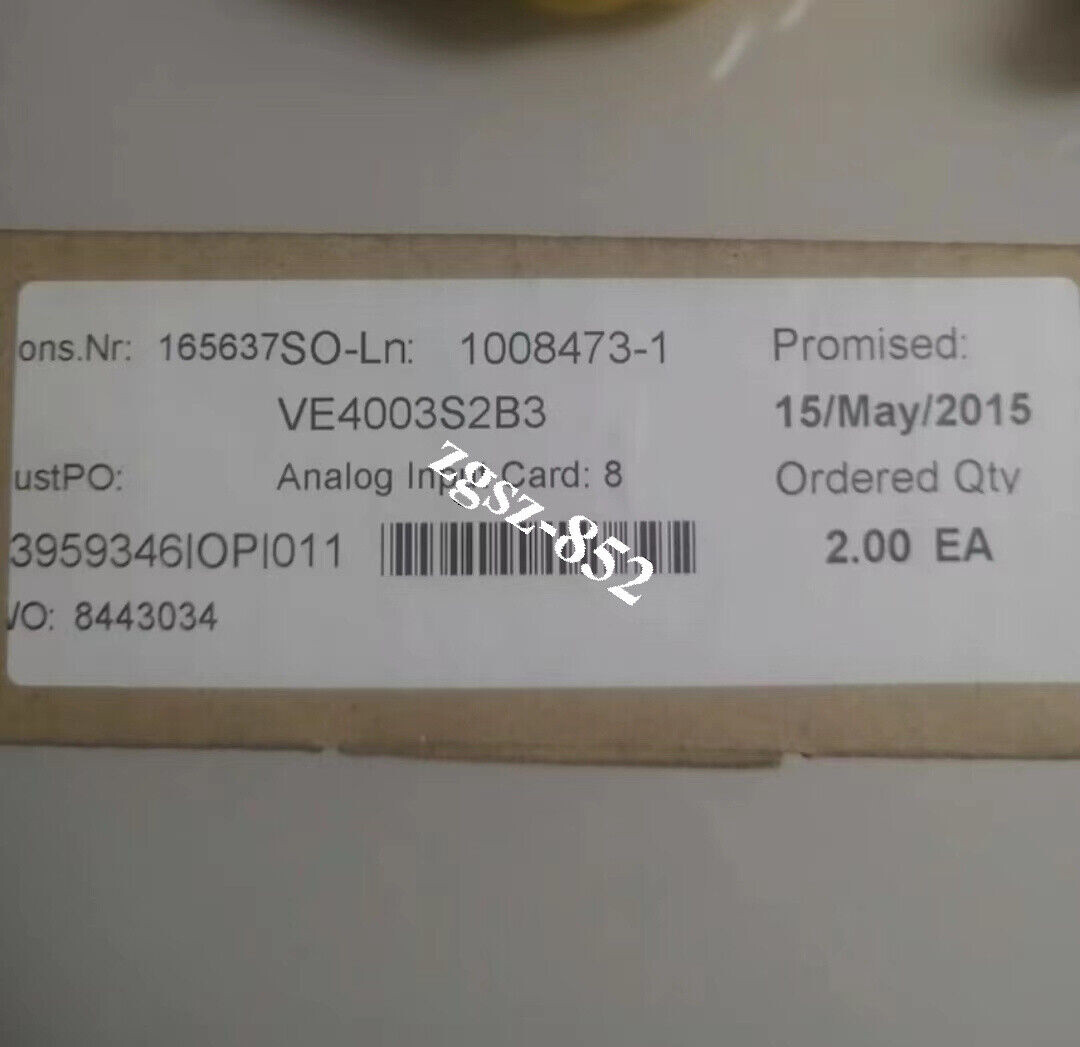 1pc EMERSON VE4003S2B3 DeltaV module Brand New Fast Shipping FedEx or DHL