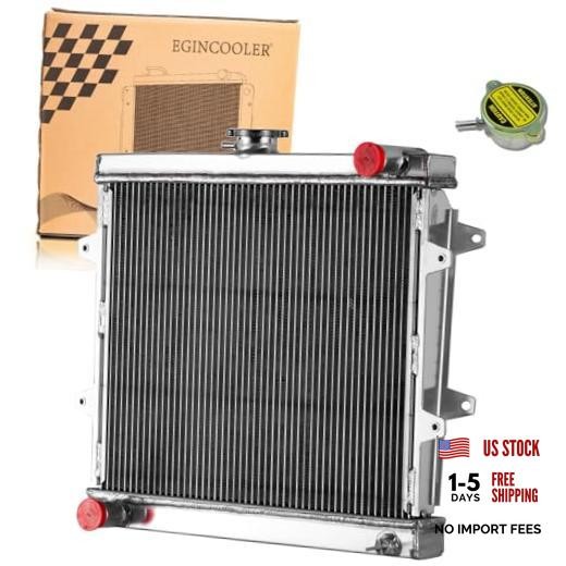 3 Row Core Aluminum Radiator for 1984-1995 Toyota Pickup /4Runner 2.4L L4 84
