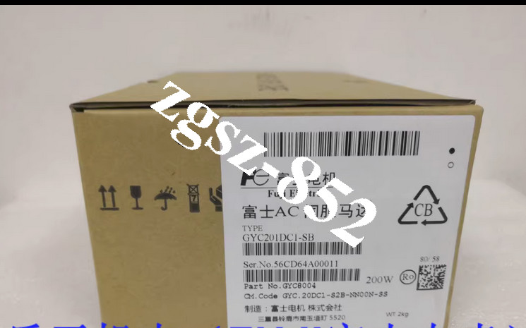 1PC New FUJI  GYC201DC1-SB GYC201DC1SB AC Servo Motor Brand New FedEx or DHL