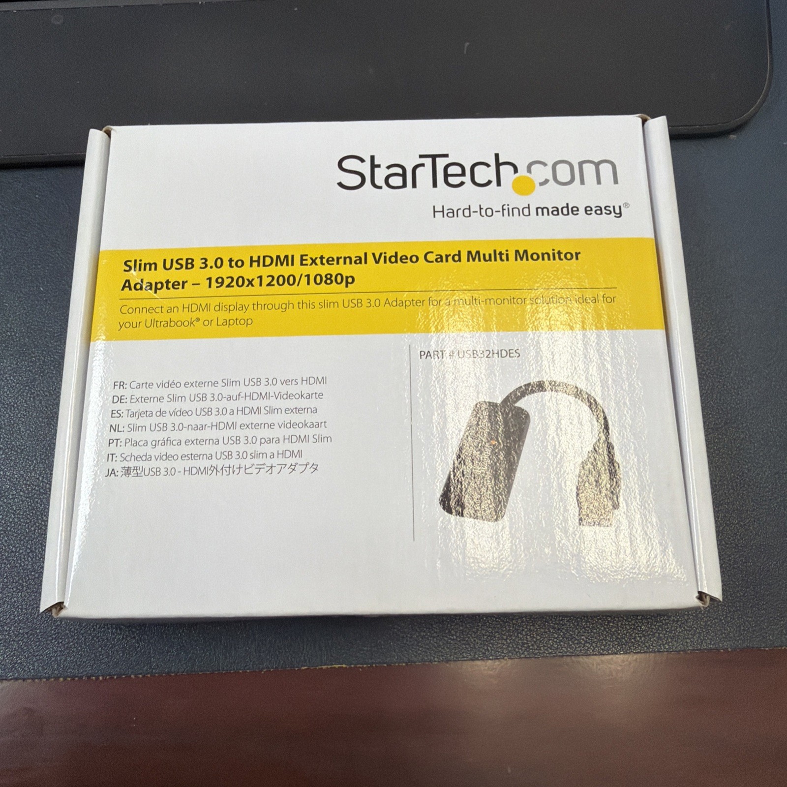 NEW Startech Slim Usb 3.0 To Hdmi External Video Card Multi Monitor Adapter 