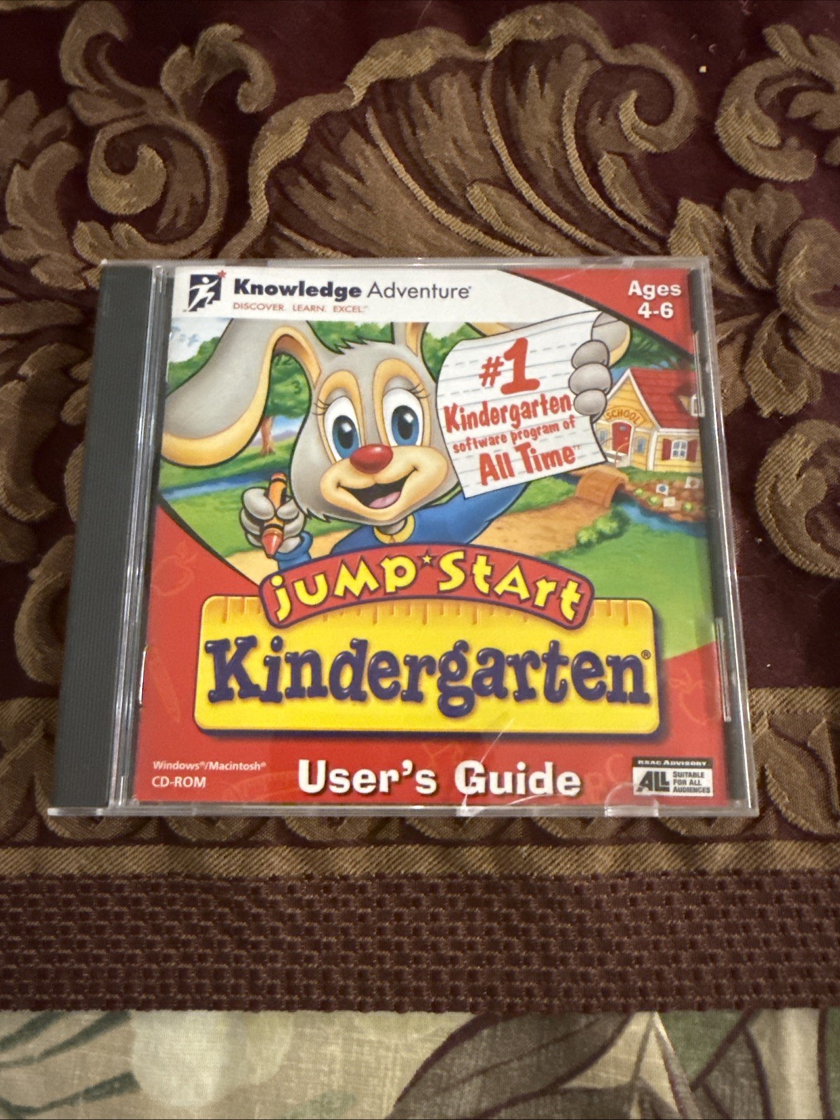 Jump Start Learning System Kindergarten CD-ROM Ages 4-6