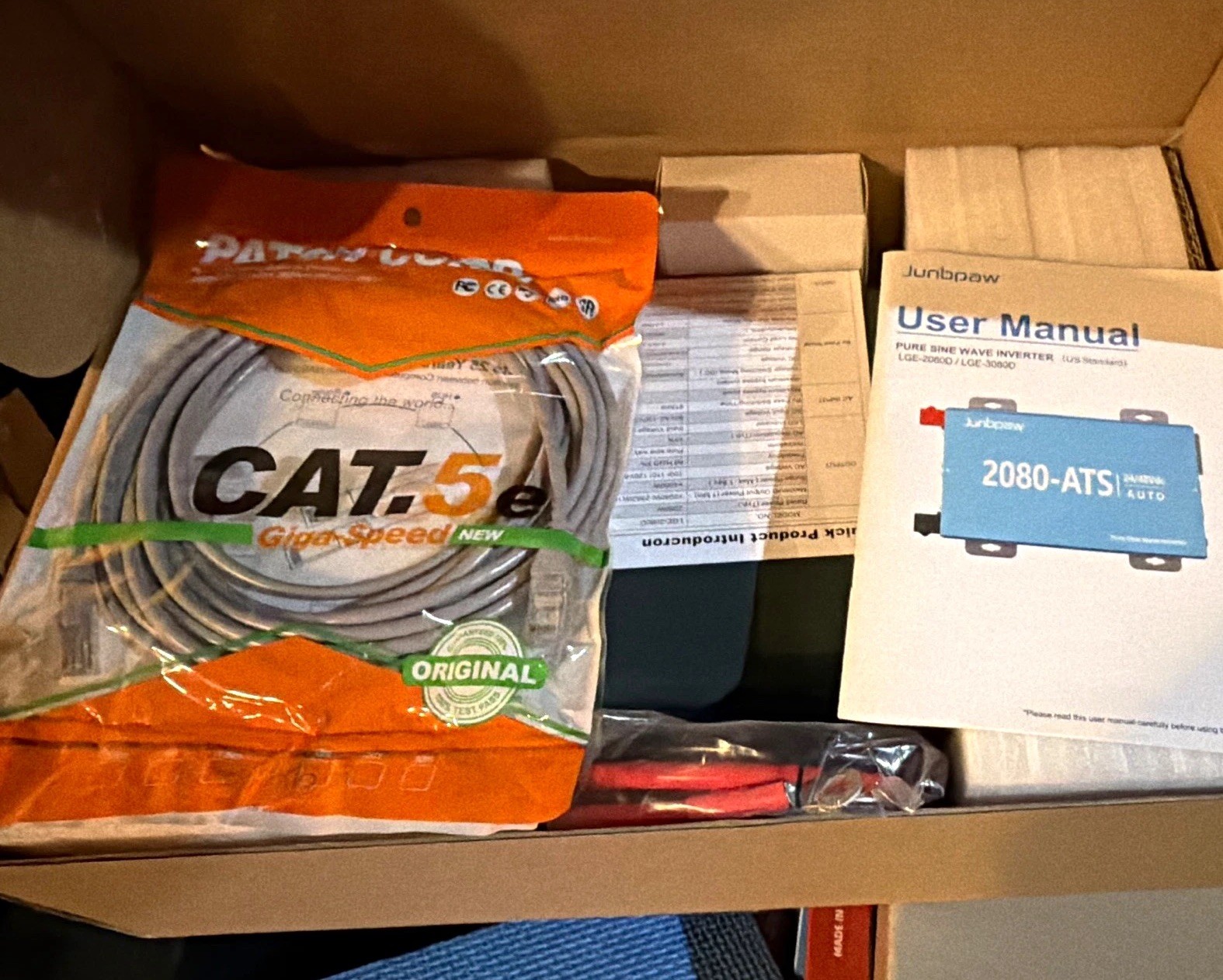 Cat 5e (CAT5) Ethernet Network Cable - Orange Packaging - CAT5 Network Cable