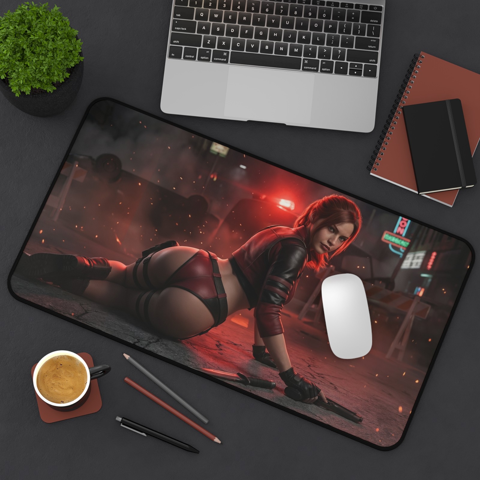 Claire Redfield Mouse Pad, Resident Evil Desk Mat, Gamer Gift