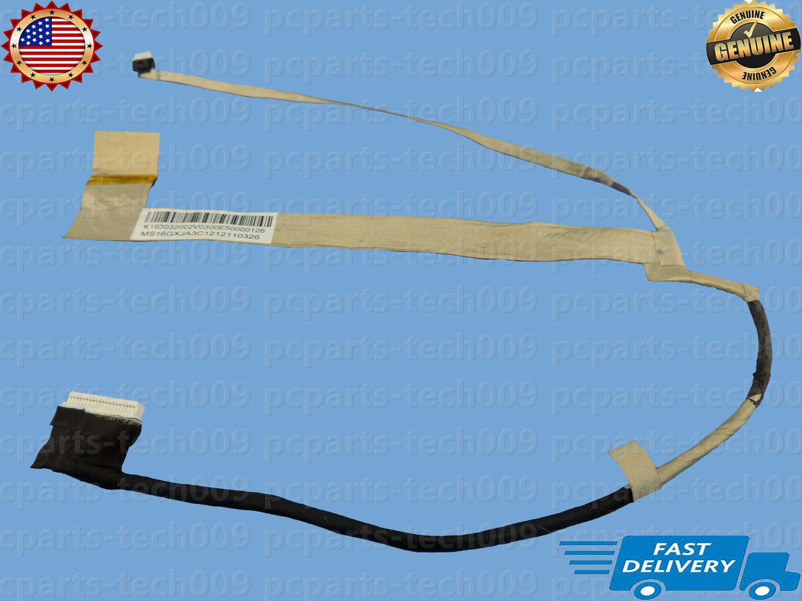 Genuine For MSI GE60 MS-16GA Laptop LCD LVDS Video Display Flex Cable Screen