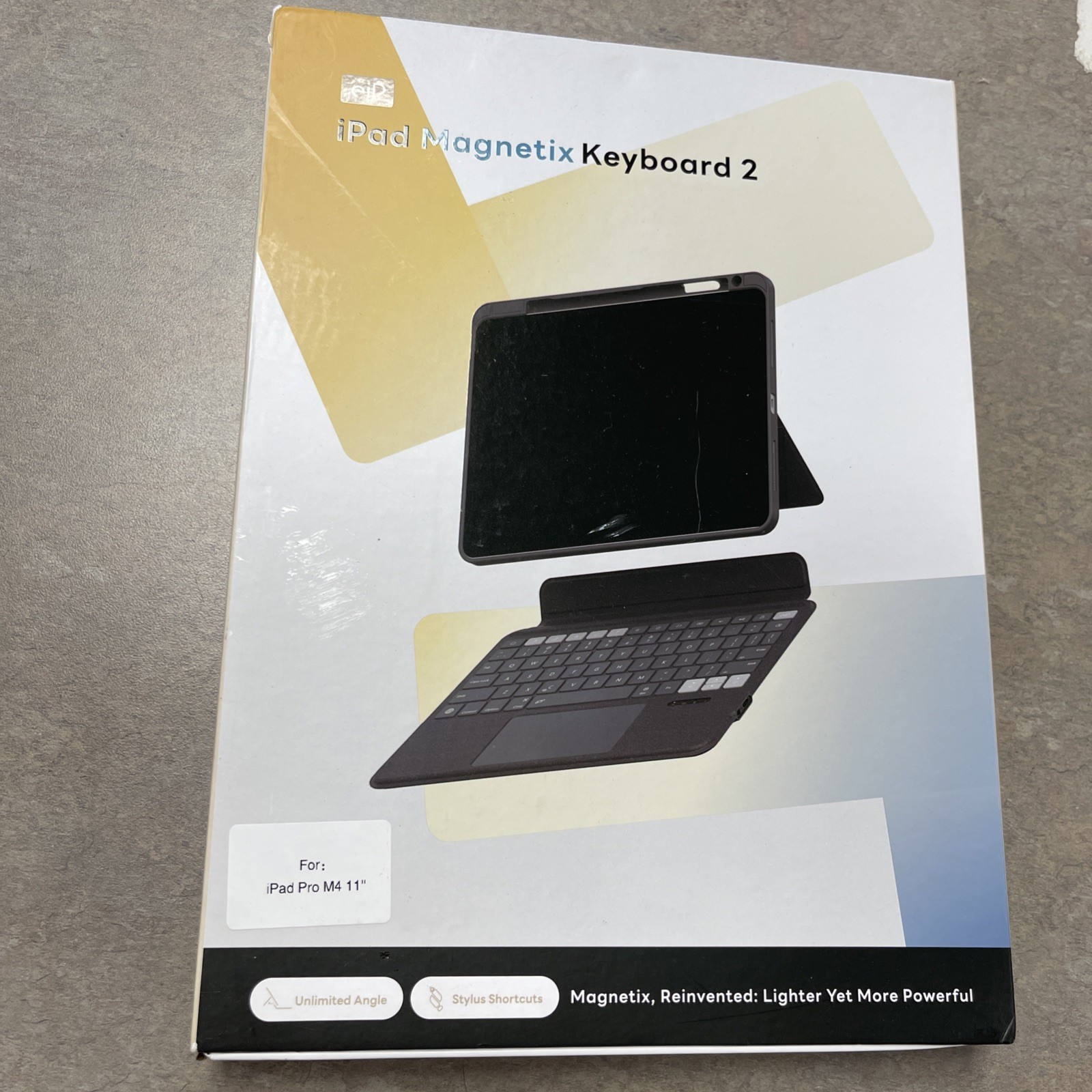 eiP Bluetooth Keyboard Case for iPad Pro 11 inch (M5/M4) 2025/2024, Magnetic...