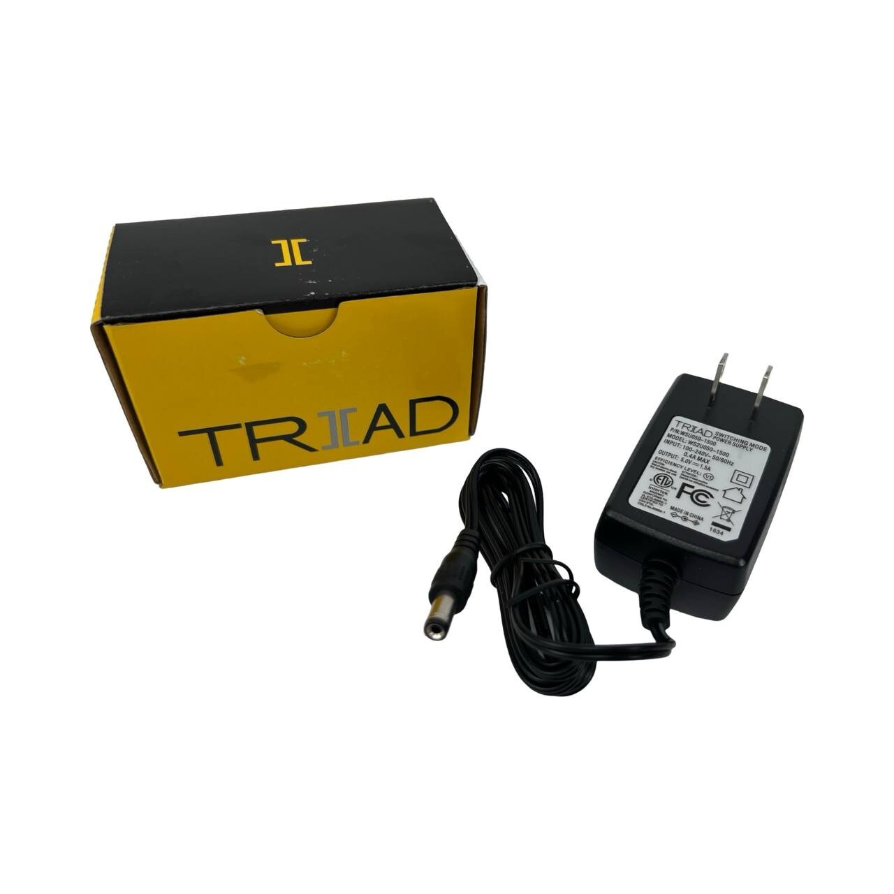 NEW - Triad 5V 1.5A Switching AC Adapter WS2U050-1500 Power Supply Charger
