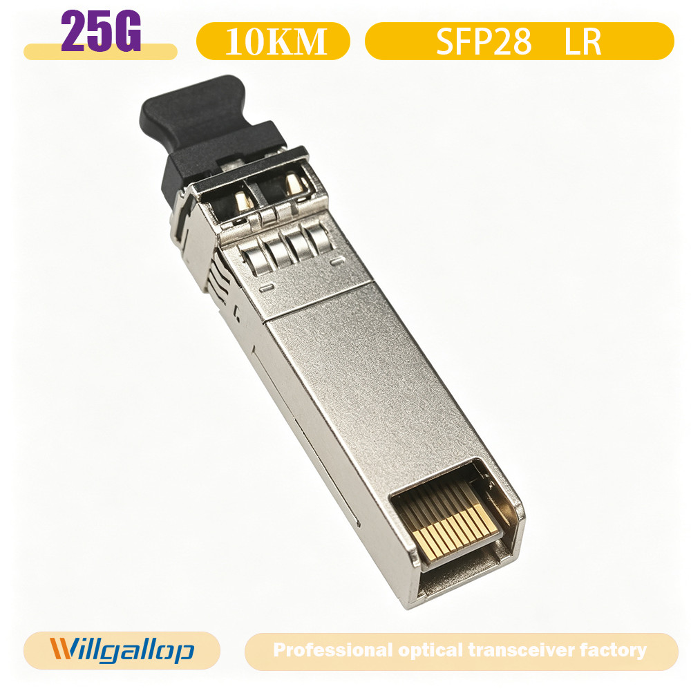 25G SFP28 Optical Transceiver LR 1310nm 10km Duplex‑LC Single‑Mode SMF Module