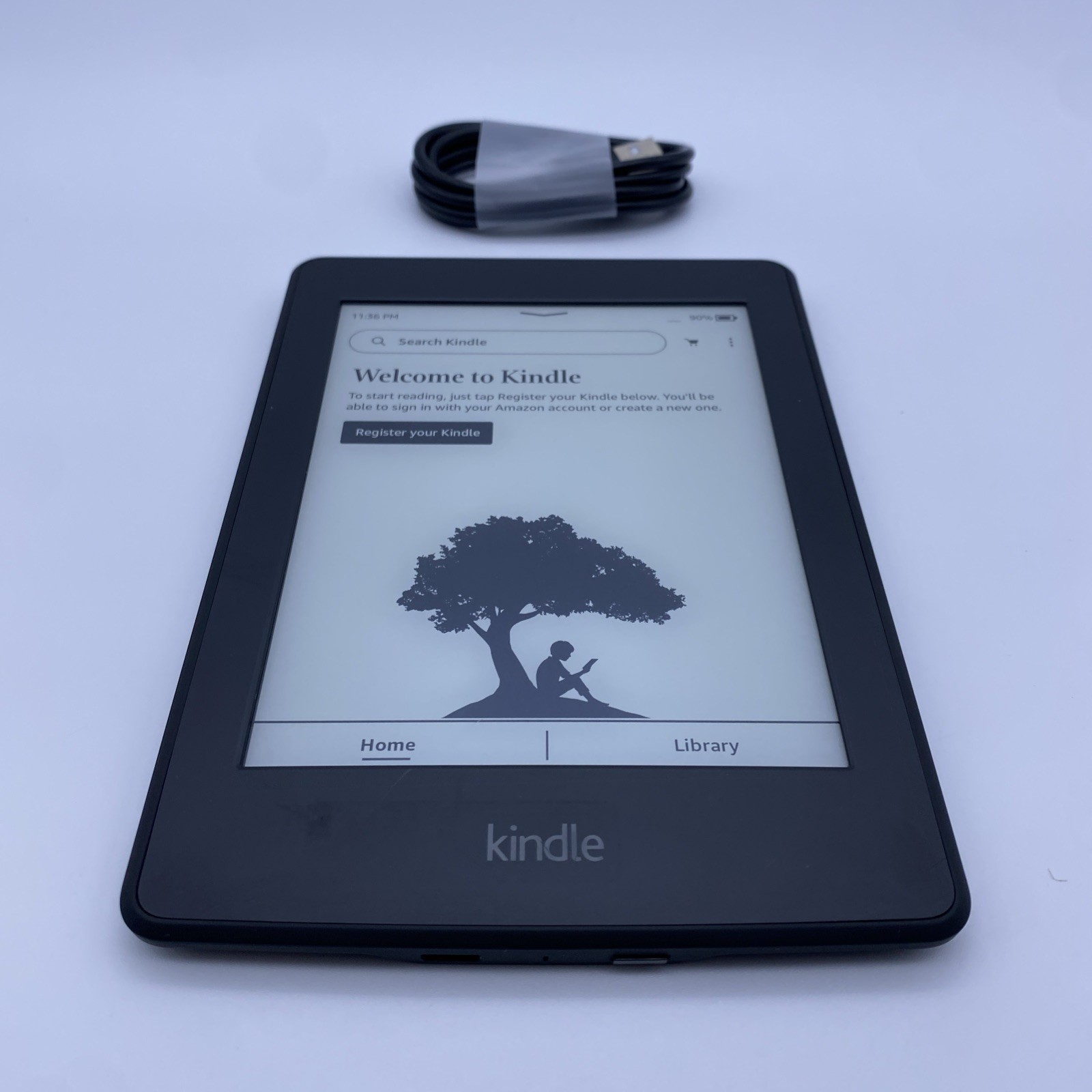 Amazon Kindle Paperwhite (7th Gen.) DP75SDI 4GB Wi-Fi 6" E-Reader Black, Tested