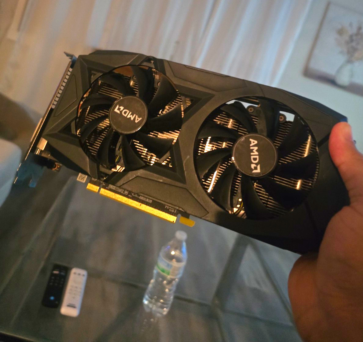 AMD Radeon Dual Fan Graphics Card GPU PCIe – Model Unknown