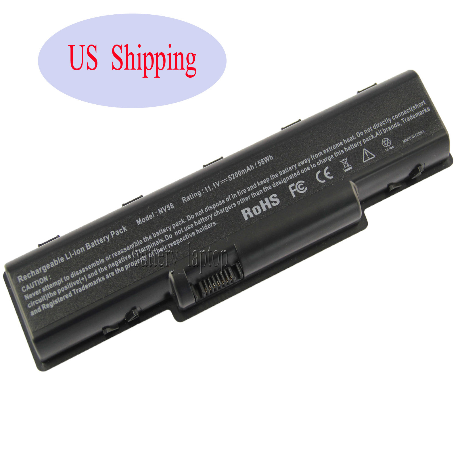New Battery For Gateway AS09A41 AS09A73 ID58 MS2268 MS2273 MS2285 MS2288