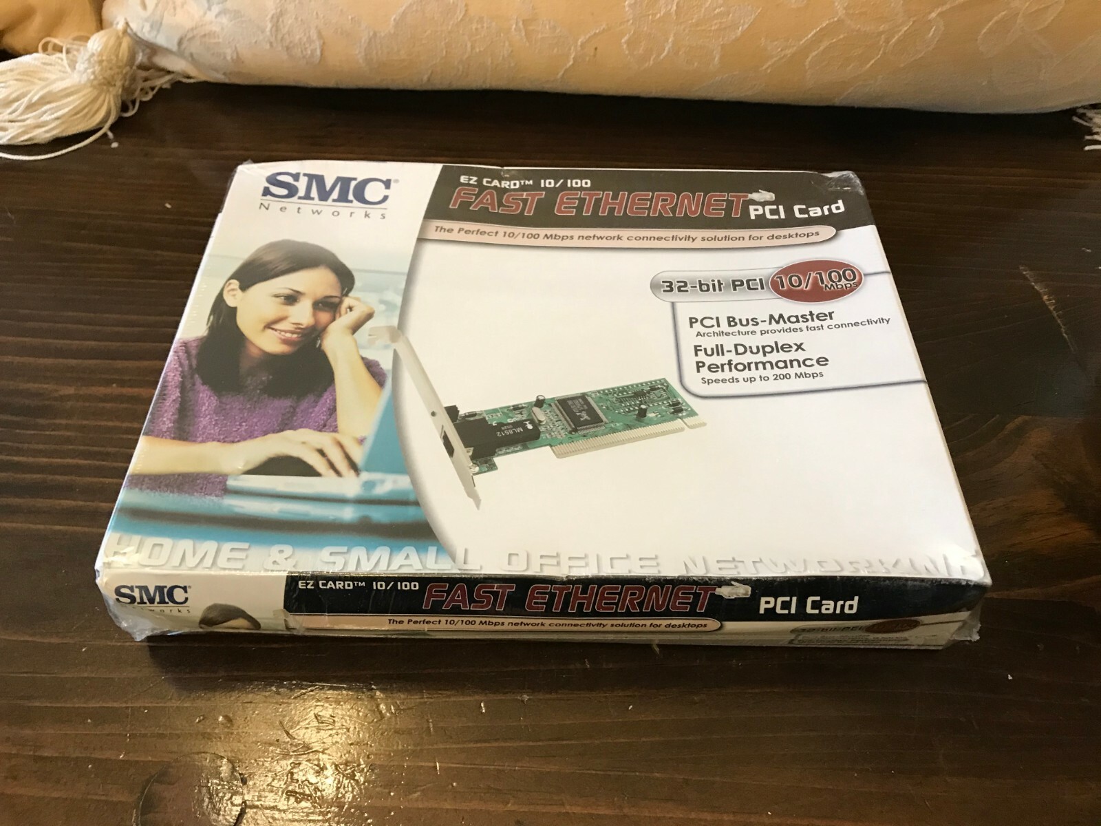 SMC Networks SMC1244TX-1 10/100Mbps PCI Fast Ethernet Adapter Factory Sealed NOS