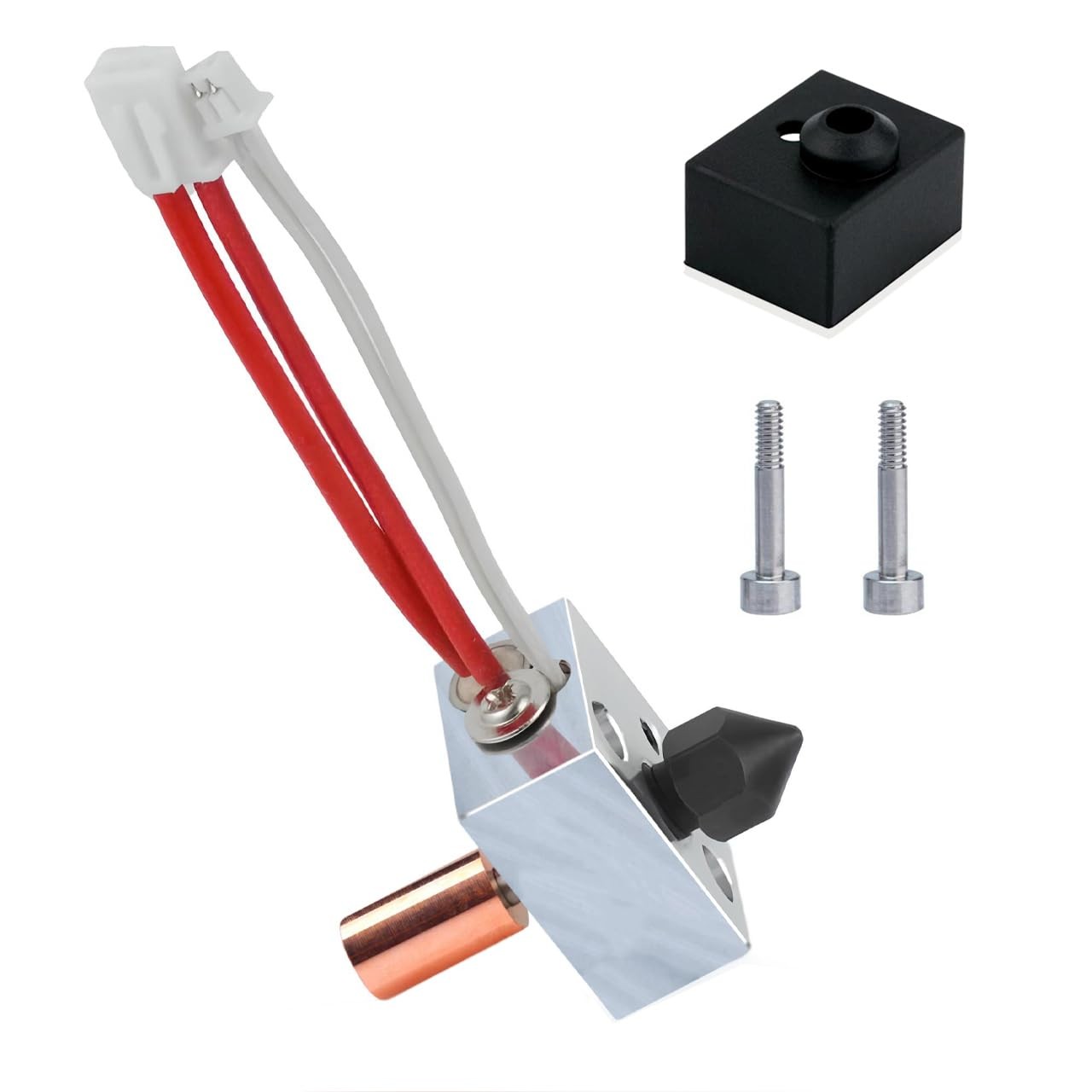 Ender 3 S1 Hotend Kit 300 High Temp Bi Metal Heatbreak 0.4mm Nozzle MK8