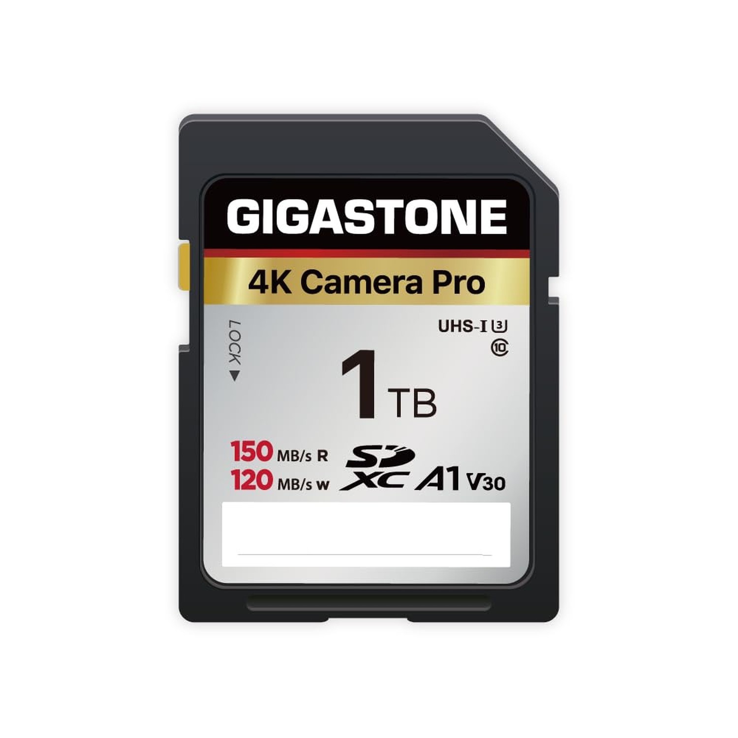 [5-Yrs Free Data Recovery] GIGASTONE 1TB SDXC Memory Card 4K Pro Series Camer...