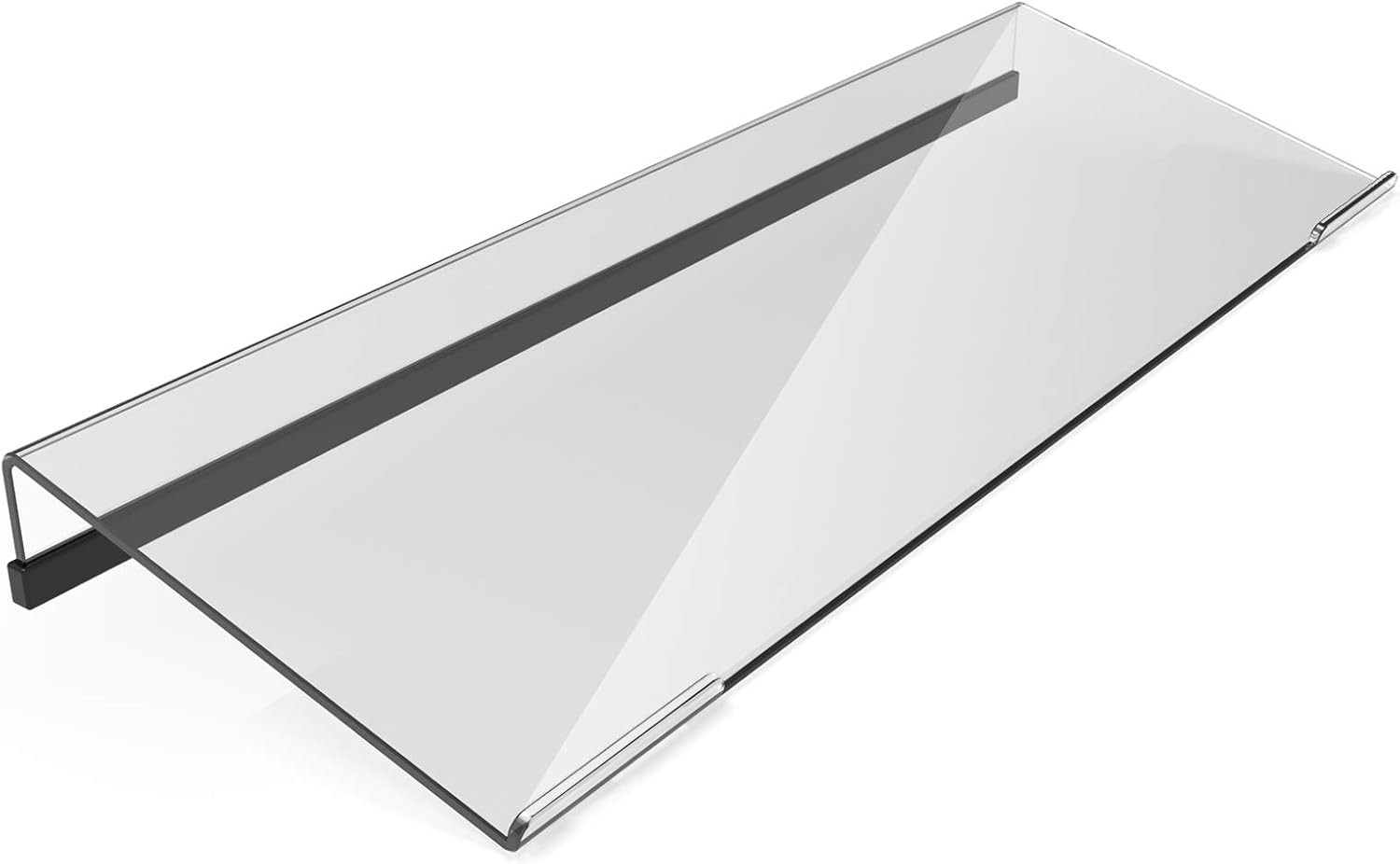 Acrylic Tilted Computer Keyboard Stand for Ergonomic Typing, Keyboard Tray Holde