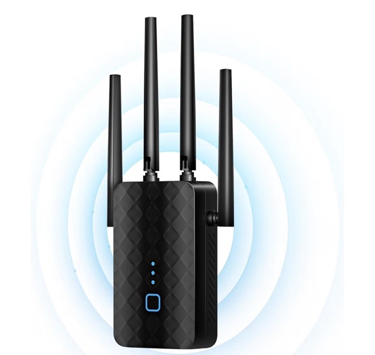 WiFi Extender Signal Booster, Dual Band 5.8GHz&2.4GHz, WiFi Booster
