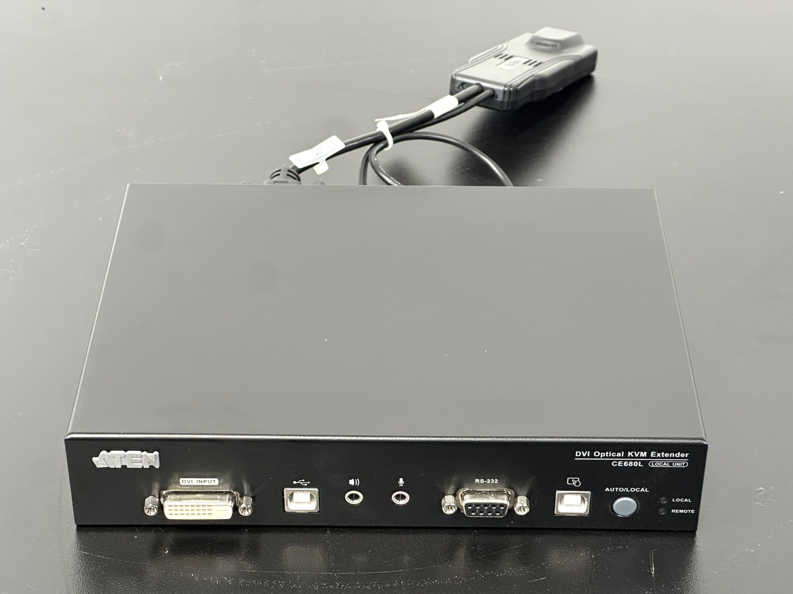 ATEN CE680L DVI Optical KVM Extender Local Unit | Used Untested