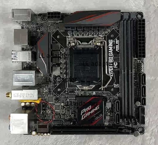 FOR ASUS Z170I PRO GAMING LGA 1151 DDR4*2 32GB Mini-ITX Motherboard Test OK