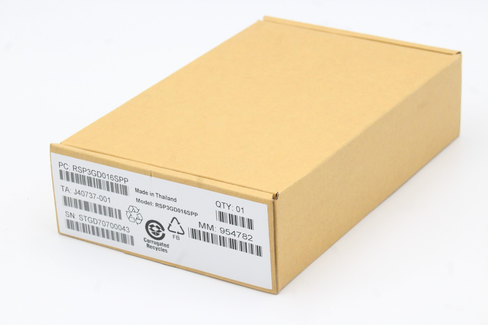 INTEL RSP3GD016J TRI-MODE SATA 16PORT STORAGE CONTROLLER HSC