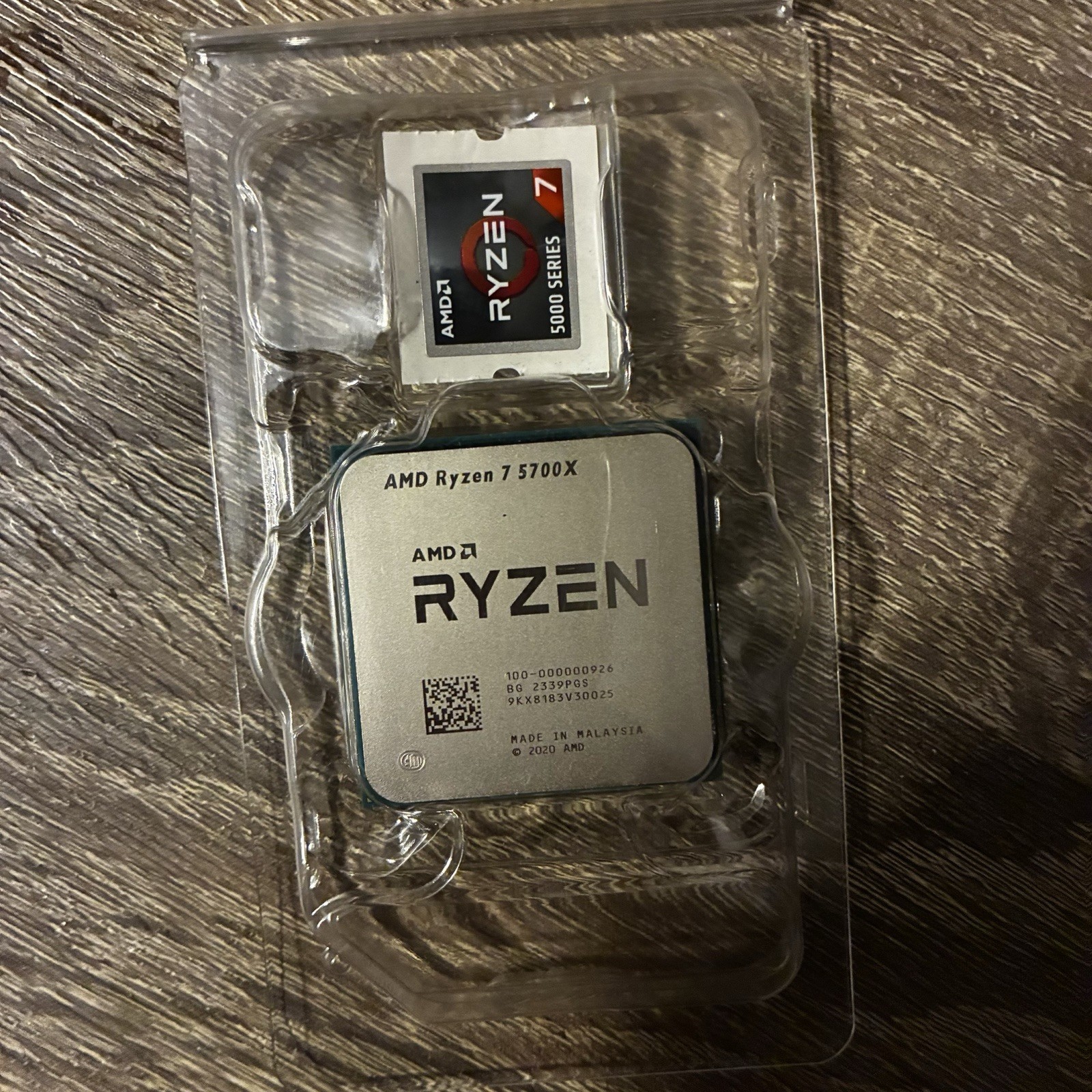 AMD Ryzen 7 5700X 8-Core Socket AM4 3.40GHz CPU Processor