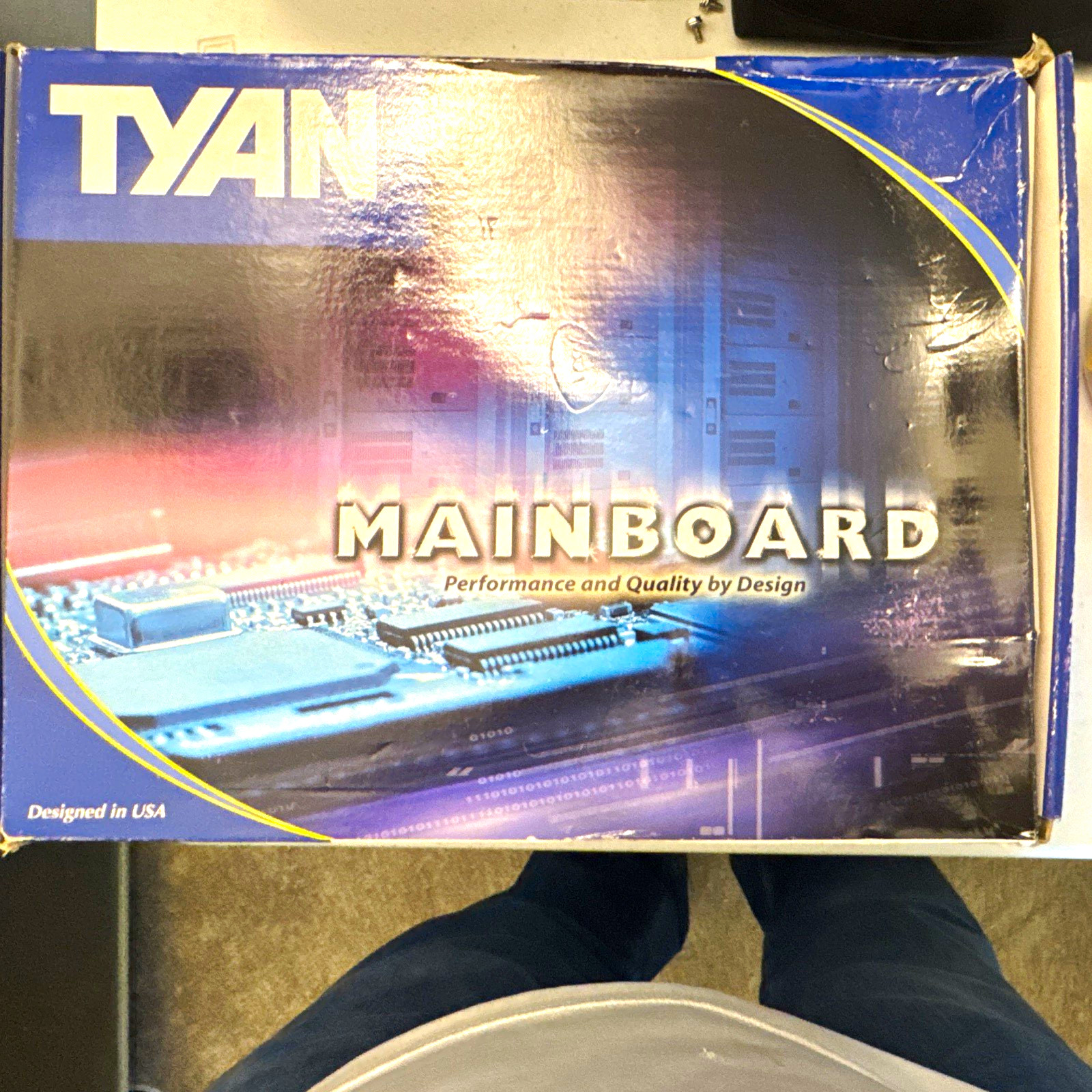 TYAN Tiger i5000VF S3870 ATX Intel LGA775 DDR2 SDRAM Motherboard w/ Box