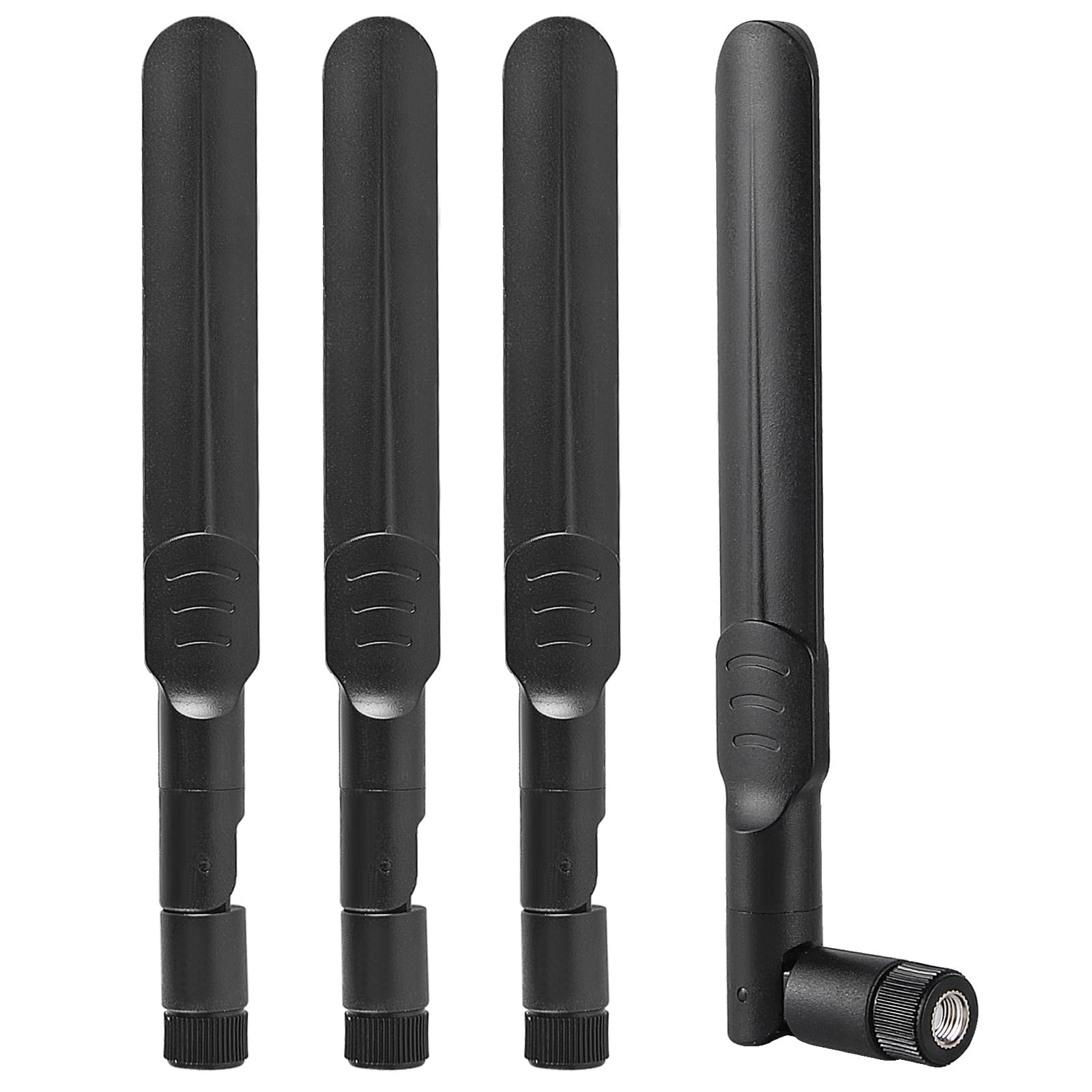 4Pcs Dual Band 8dBi WiFi Antenna 2.4GHz 5GHz 5.8GHz RP-SMA Male 4pcs